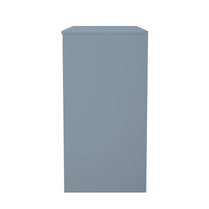 Harlequin Desk Light Blue 4 Drawers 97cm