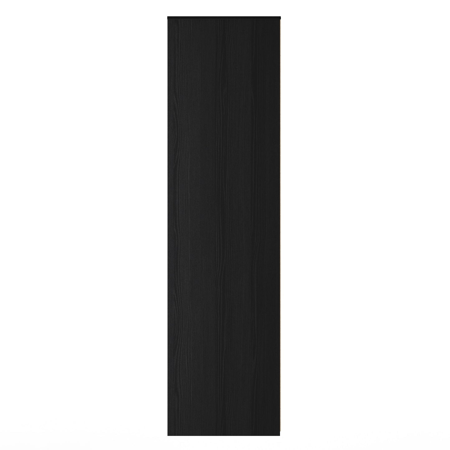 Harlequin Tall Wardrobe Black 1 Shelf 197cm