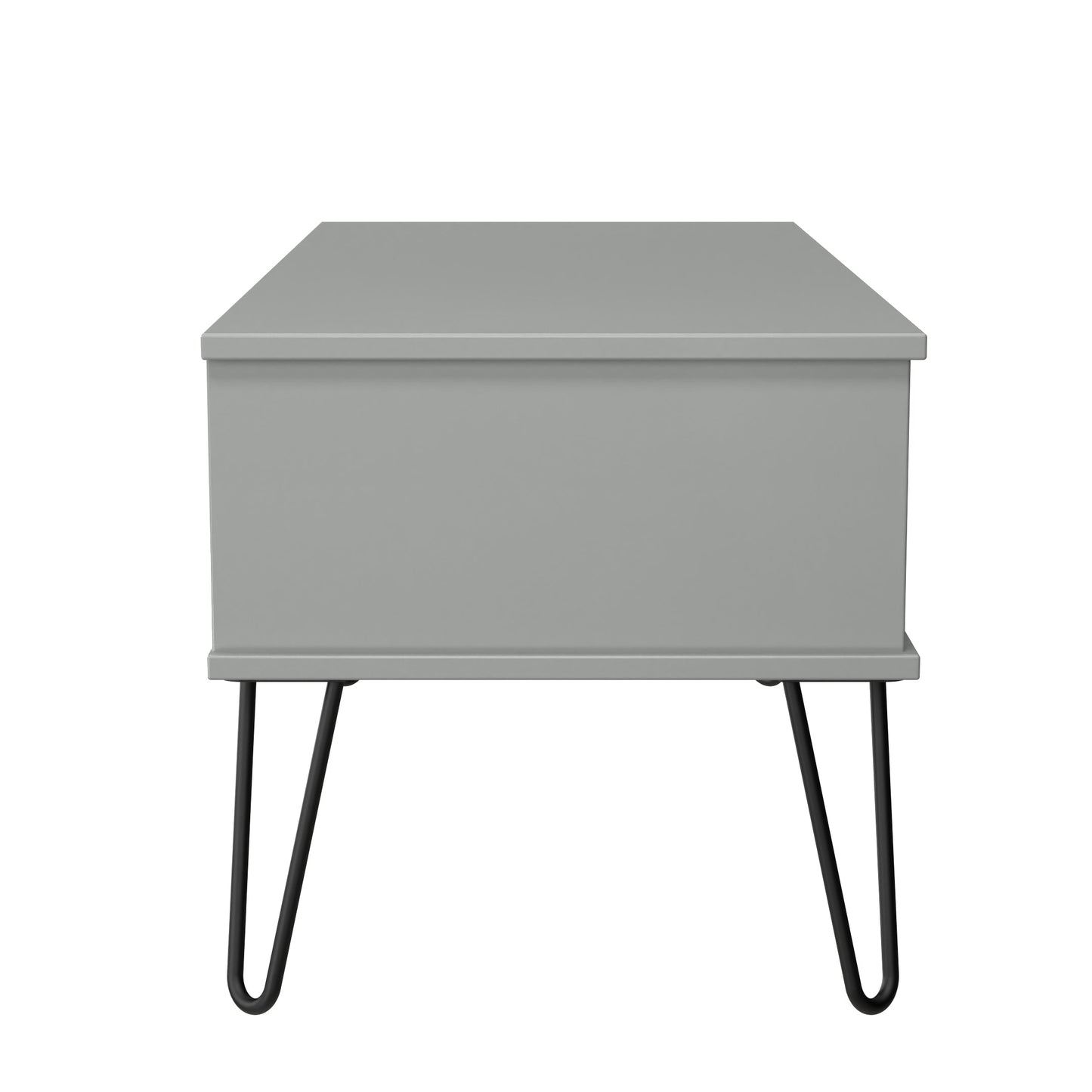 Harlequin Coffee Table Grey 1 Shelf 1 Drawer 92cm