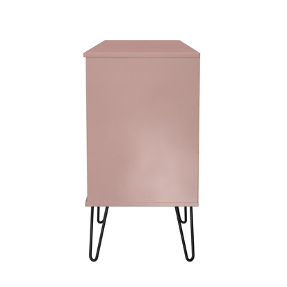 Harlequin Large Sideboard Pink 2 Shelves 6 Drawers 152cm