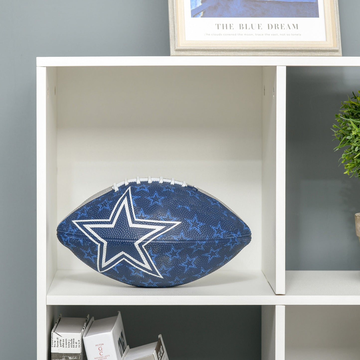 Nine-Cube Compact Shelving Unit - White