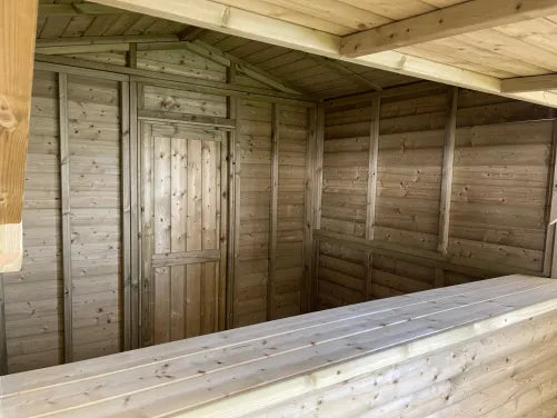 Standard Garden Chalet 2.7M wide x 2.4M deep by Churnet Valley - XCH11