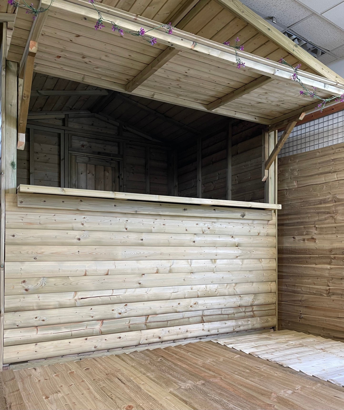 Standard Garden Chalet 2.7M wide x 2.4M deep by Churnet Valley - XCH11