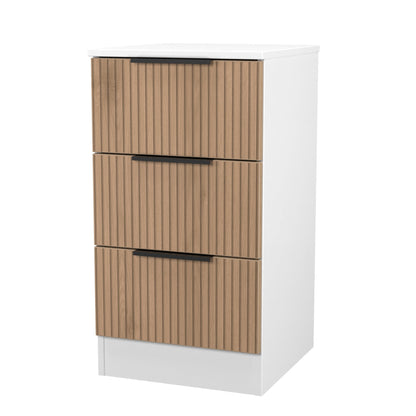 Java Bedside Table Not Applicable 3 Drawers 70cm