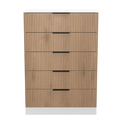 Java Tall Chest of Drawers Not Applicable 5 Drawers 108cm