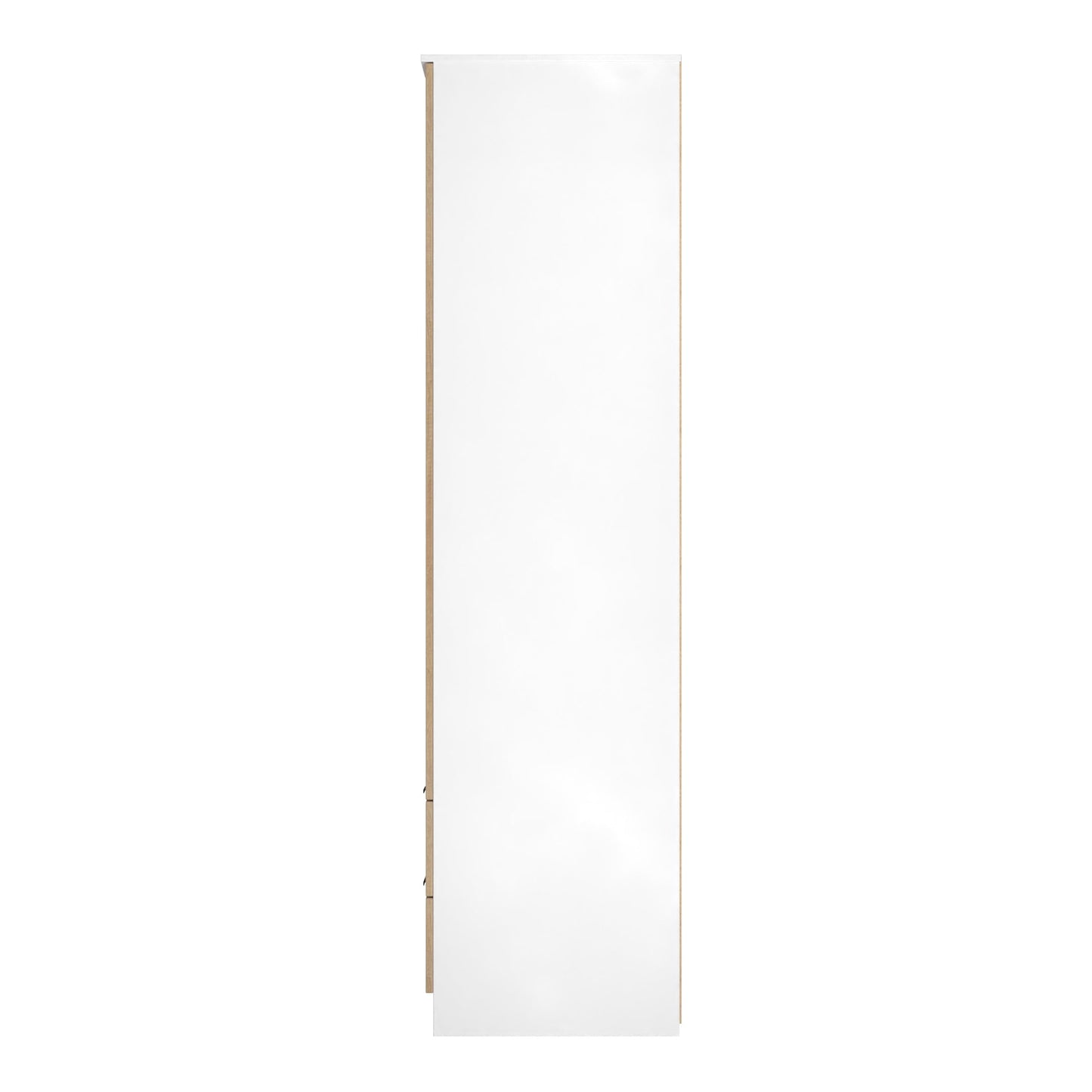 Java Tall Mirror Wardrobe Not Applicable 2 Doors 2 Drawers 196cm