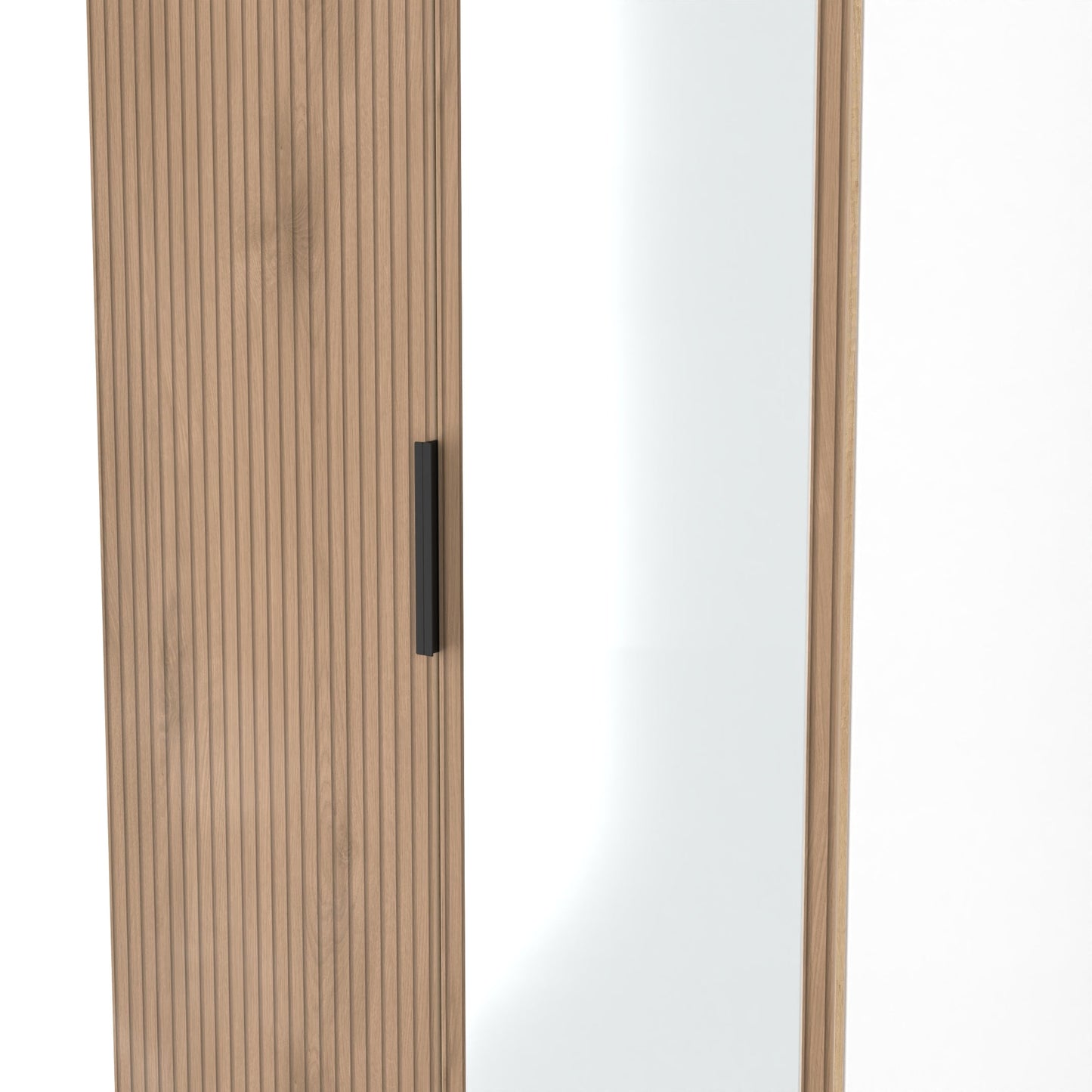 Java Tall Mirror Wardrobe Not Applicable 2 Doors 2 Drawers 196cm