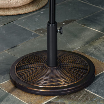 Offset Patio Umbrella Cement Base Stand Cantilever Parasol Holder Weight Primary Image
