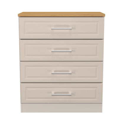 Kent Chest of Drawers Off-White 4 Drawers 89cm