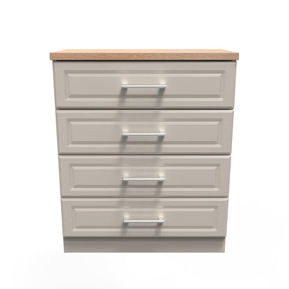 Kent Chest of Drawers Off-White 4 Drawers 89cm