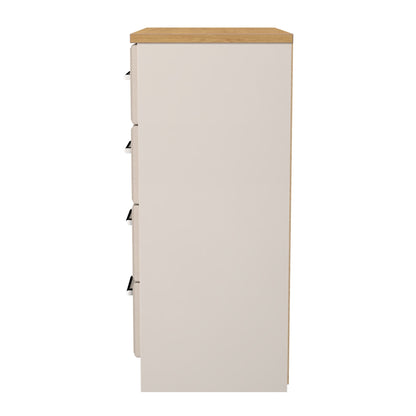 Kent Chest of Drawers Off-White 4 Drawers 89cm