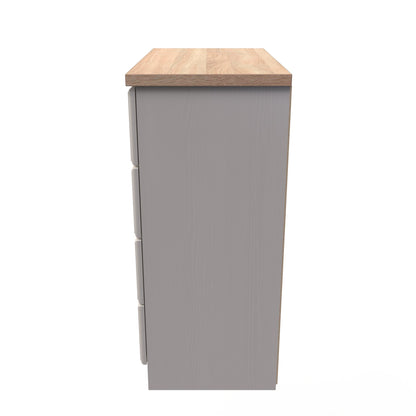 Kent Chest of Drawers Off-White 4 Drawers 89cm