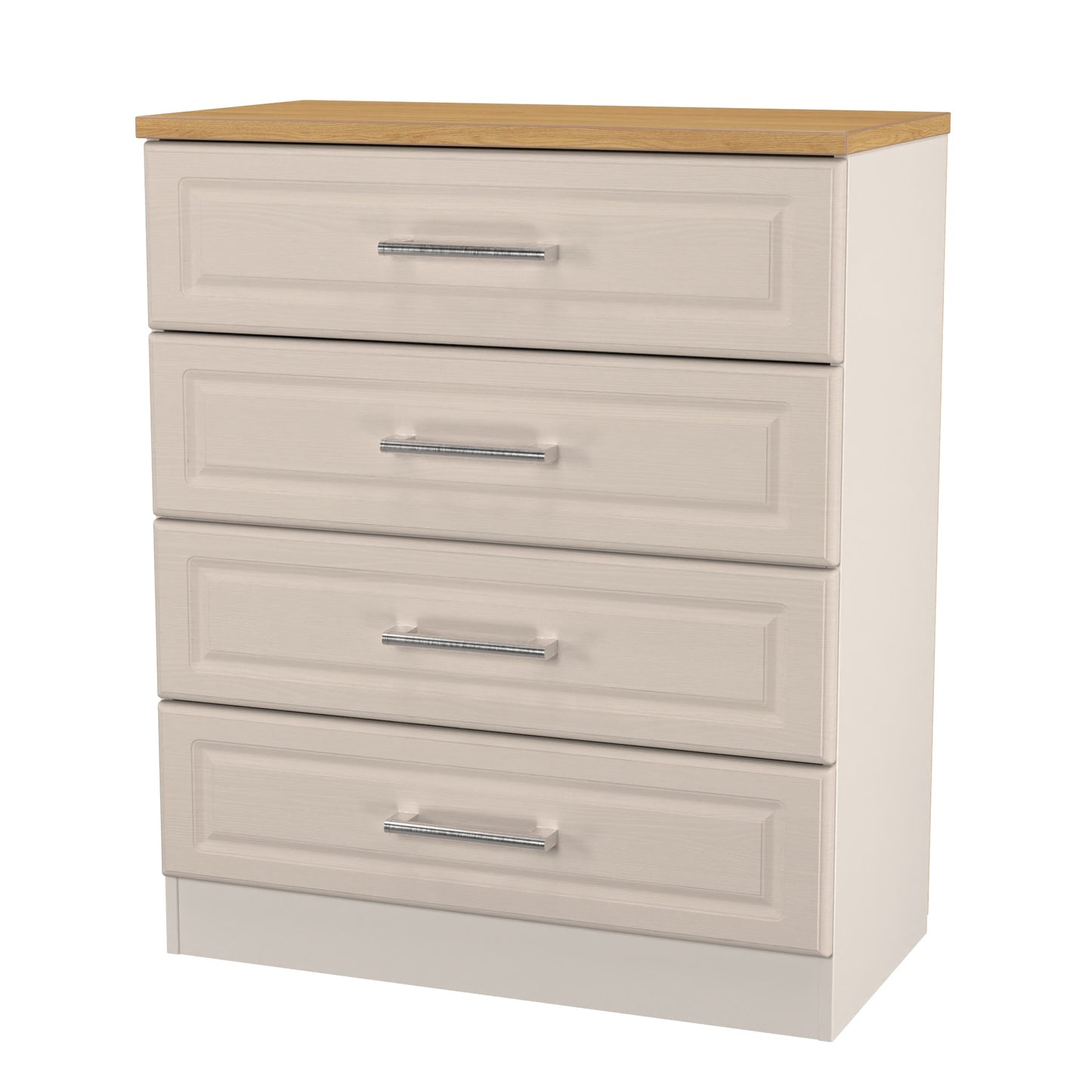 Kent Chest of Drawers Off-White 4 Drawers 89cm