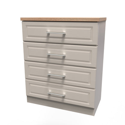 Kent Chest of Drawers Off-White 4 Drawers 89cm