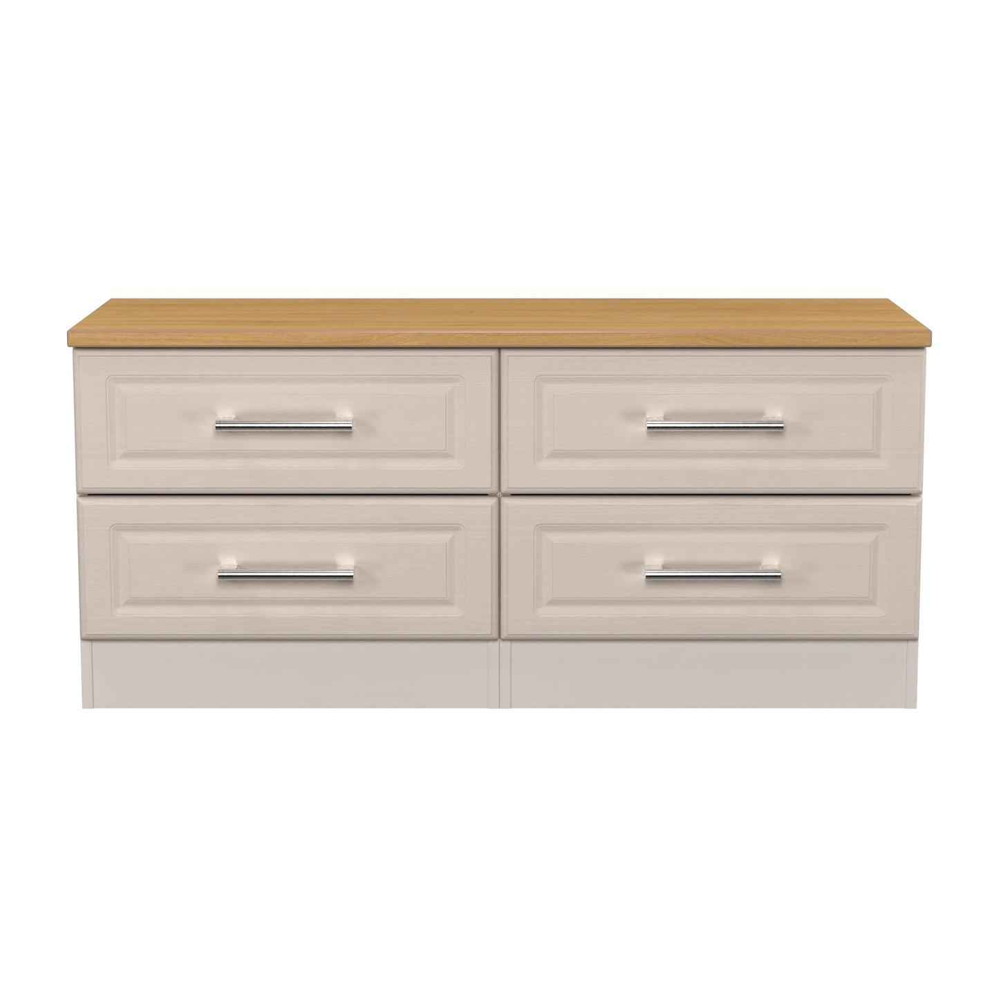 Kent Large Chest of Drawers Off-White 4 Drawers 110cm