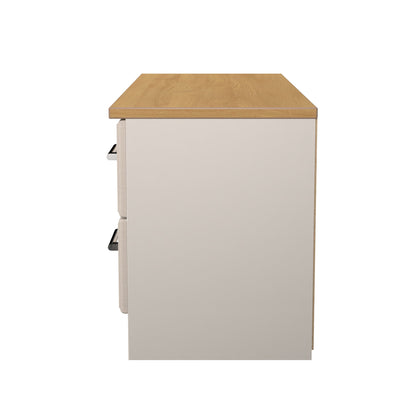 Kent Large Chest of Drawers Off-White 4 Drawers 110cm
