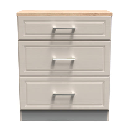 Kent Chest of Drawers Off-White 3 Drawers 39cm