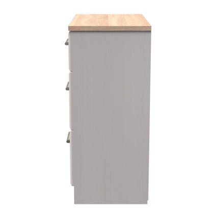 Kent Chest of Drawers Off-White 3 Drawers 39cm
