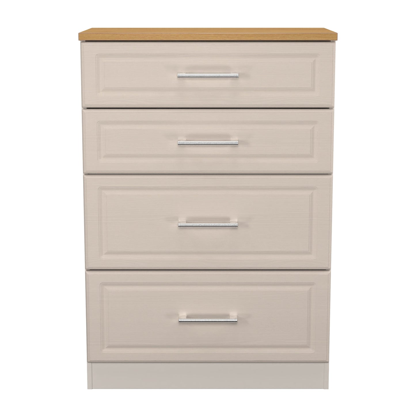 Kent Tall Chest of Drawers Off-White 4 Drawers 108cm