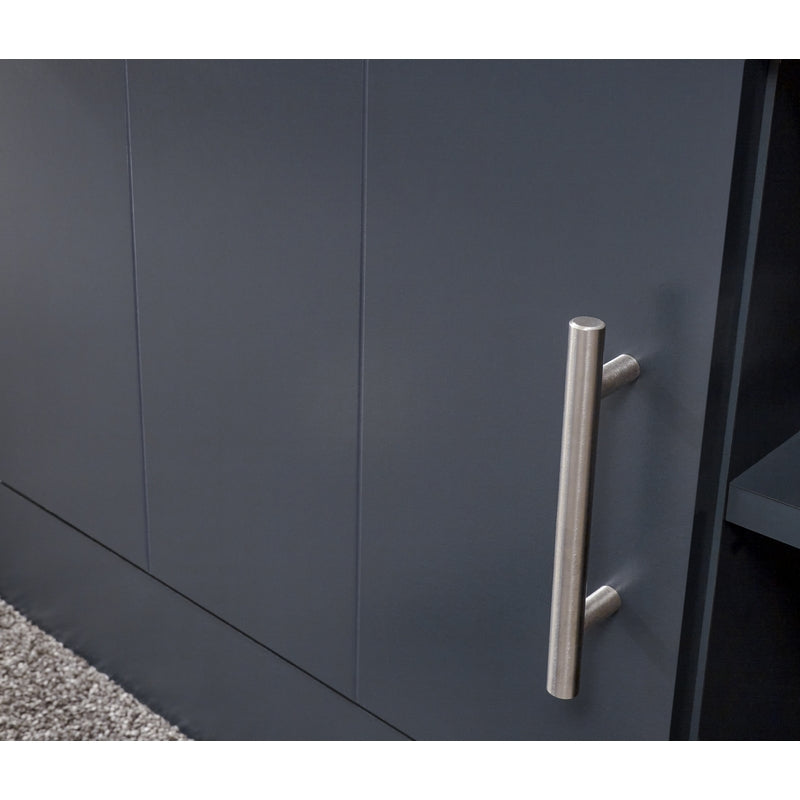 GFW Kendal TV Unit Blue 1 Shelf 1 Door