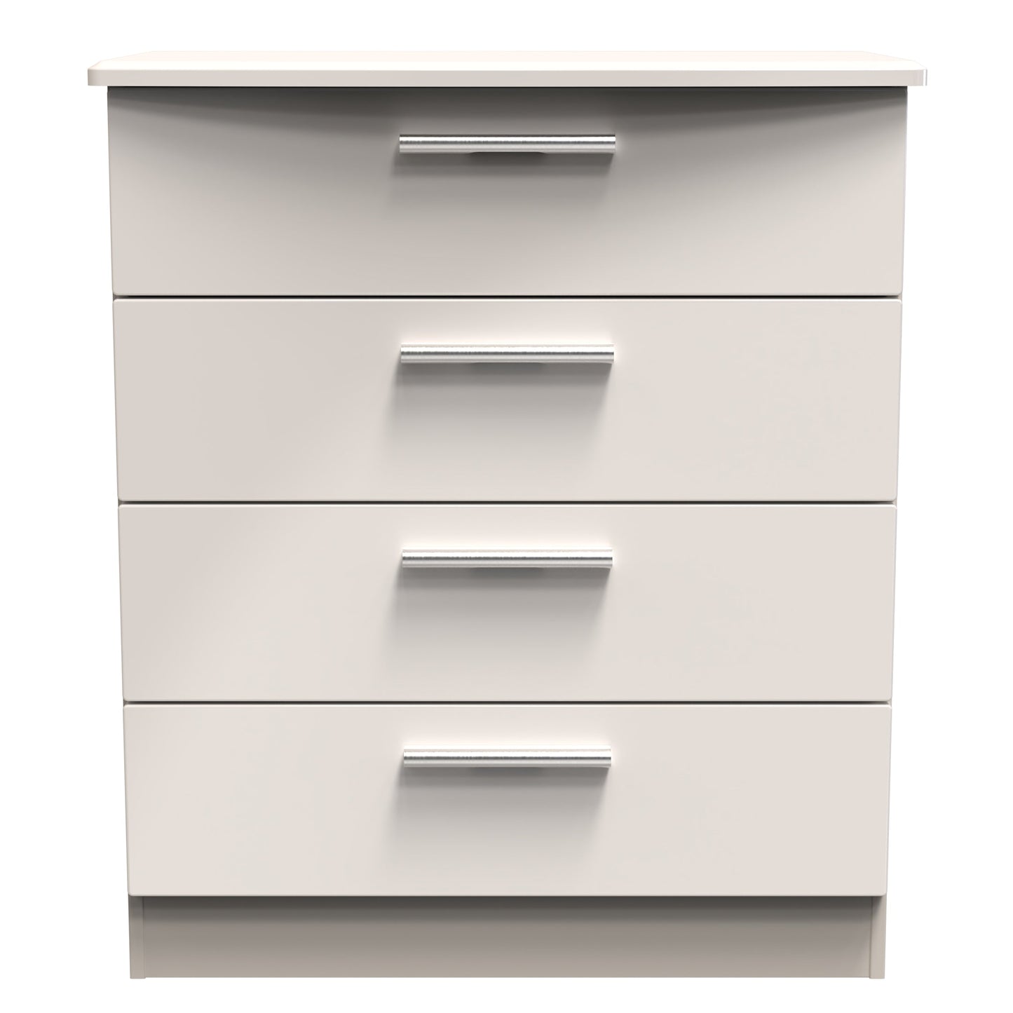 Knightsbridge Chest of Drawers Off-White 4 Drawers 89cm
