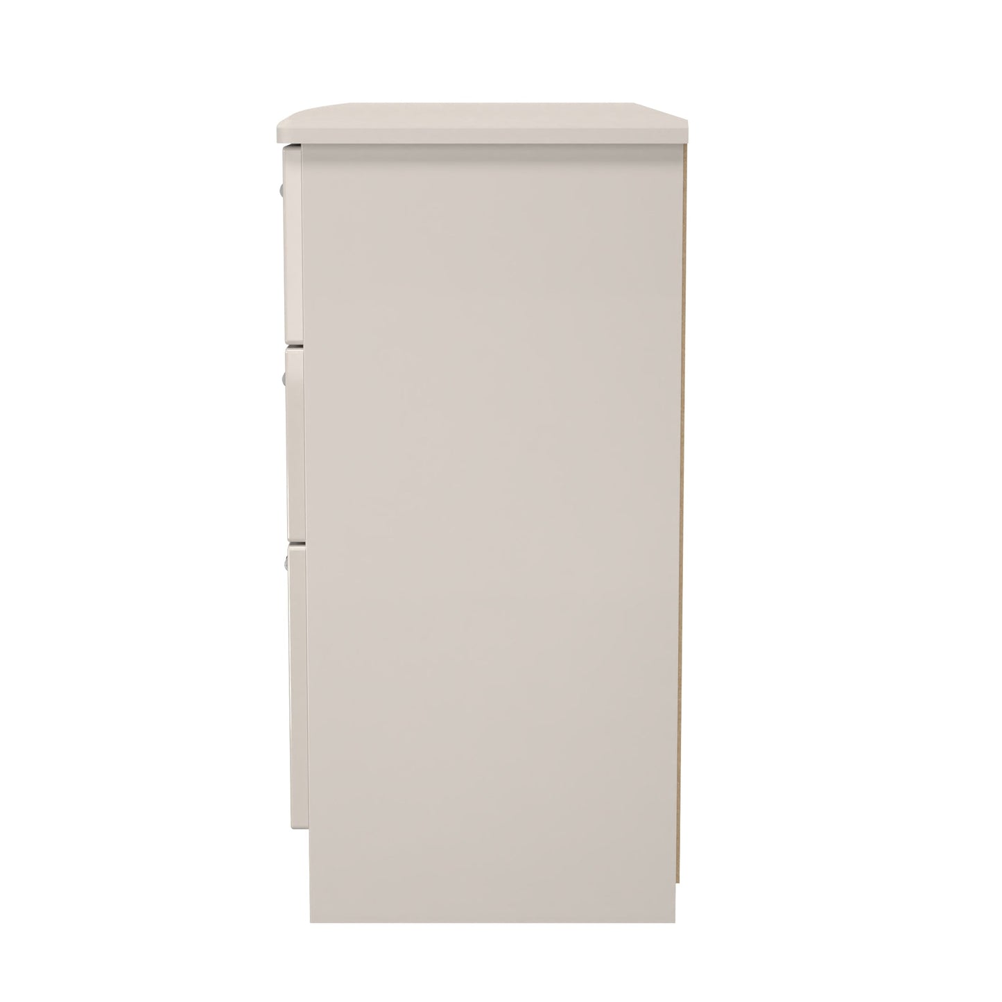 Knightsbridge Large Chest of Drawers Off-White 6 Drawers 112cm