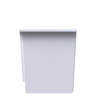 Knightsbridge TV Unit White 2 Doors 77cm