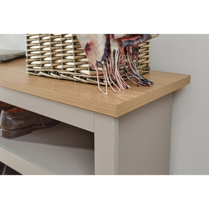 GFW Lancaster Large Shoe Storage Grey 3 Shelves