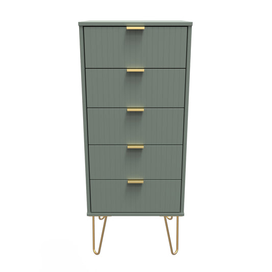 Linear Tall Tallboy Not Applicable 5 Drawers 109cm