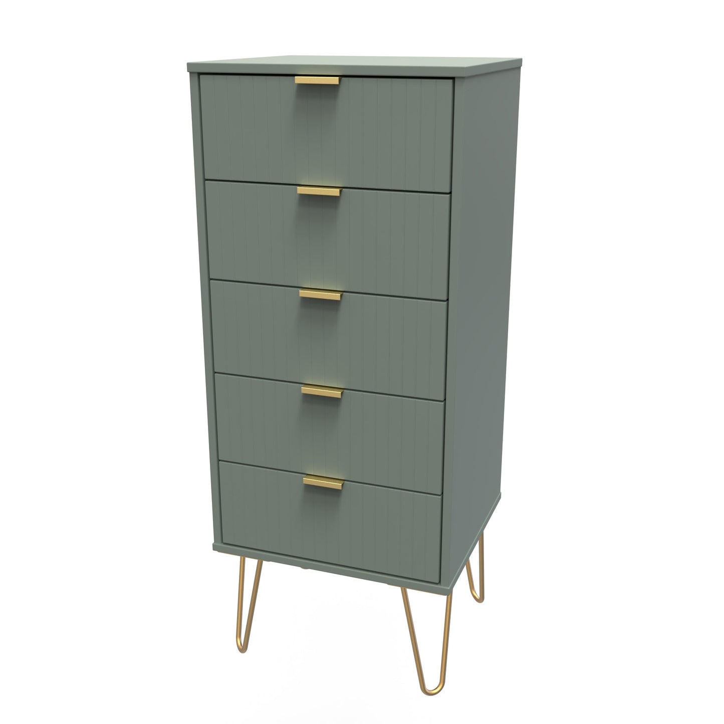 Linear Tall Tallboy Not Applicable 5 Drawers 109cm