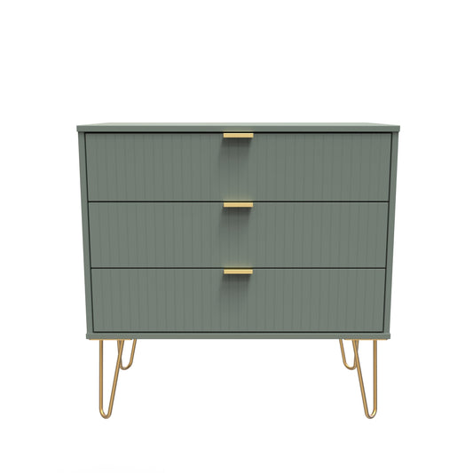 Linear Chest of Drawers Not Applicable 3 Drawers 77cm