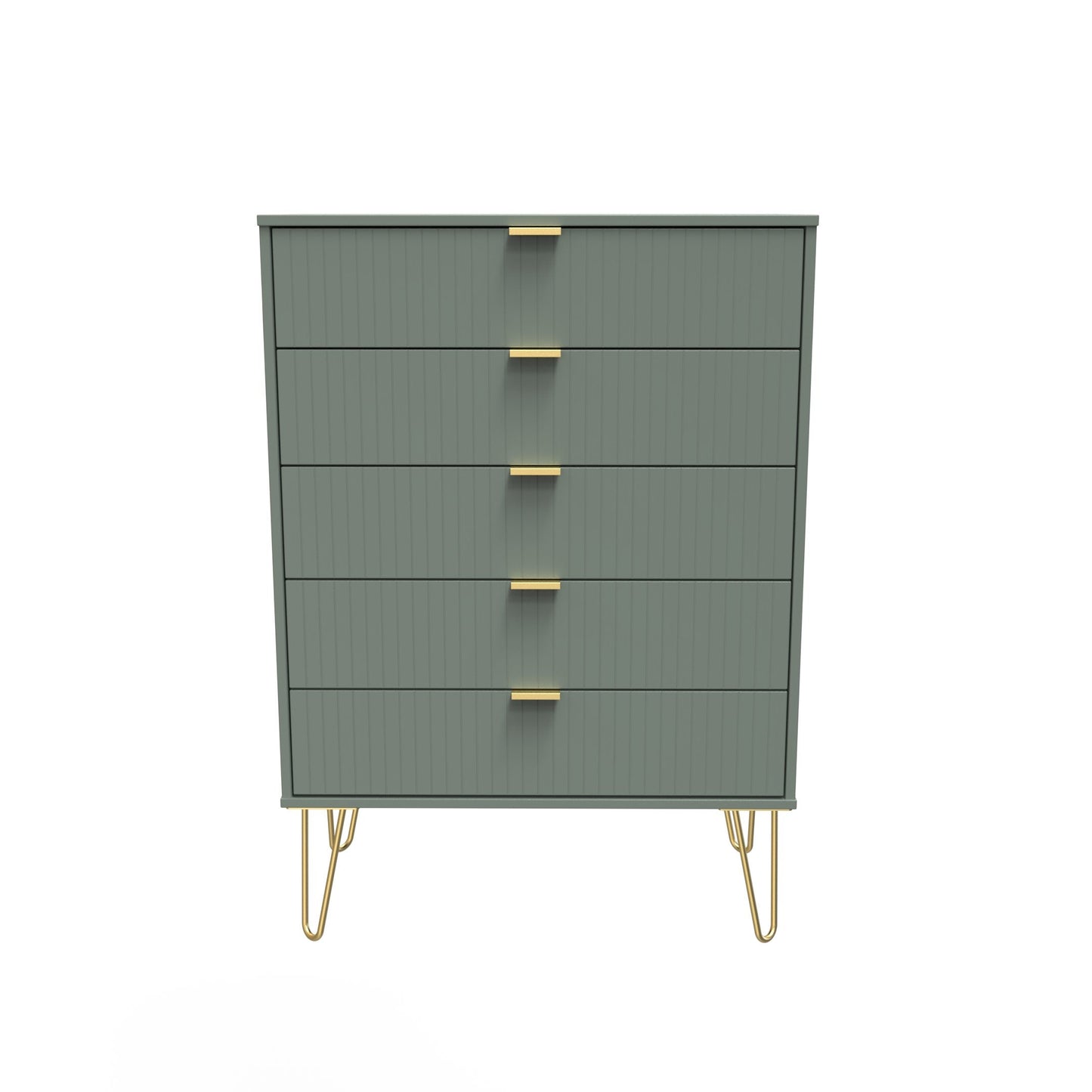Linear Tall Chest of Drawers Not Applicable 5 Drawers 109cm