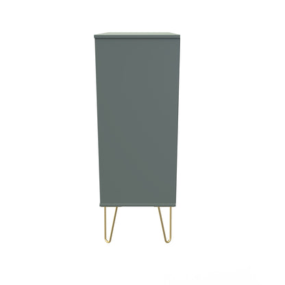 Linear Tall Chest of Drawers Not Applicable 5 Drawers 109cm