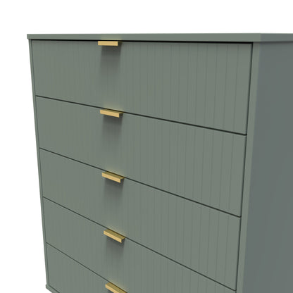 Linear Tall Chest of Drawers Not Applicable 5 Drawers 109cm
