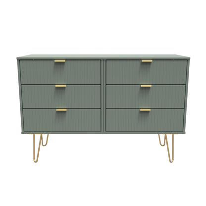 Linear Large Chest of Drawers Not Applicable 6 Drawers 115cm