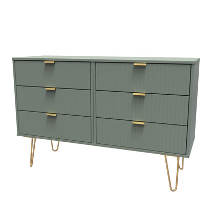 Linear Large Chest of Drawers Not Applicable 6 Drawers 115cm