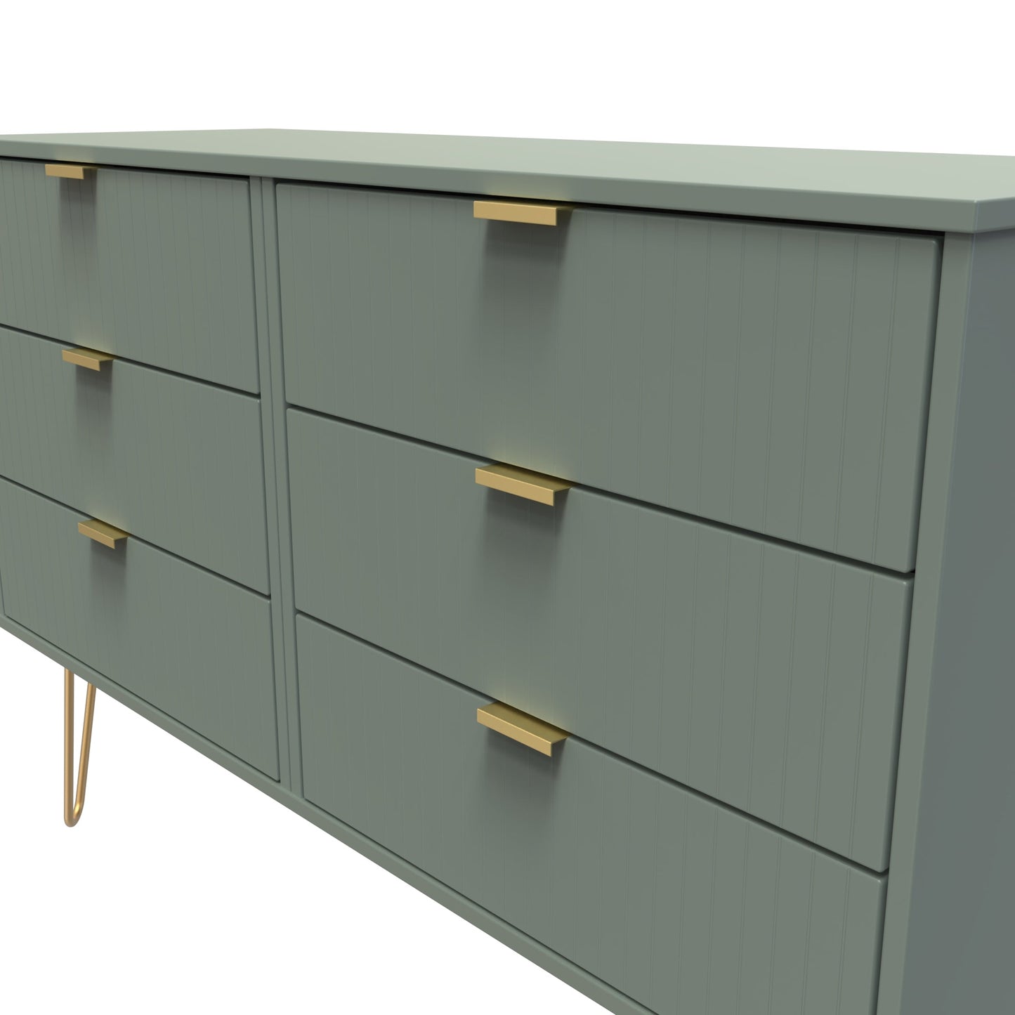 Linear Large Chest of Drawers Not Applicable 6 Drawers 115cm