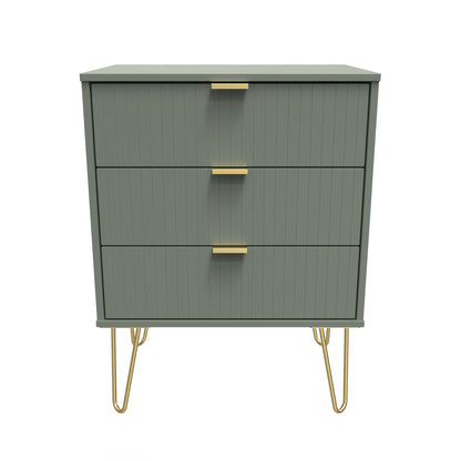 Linear Chest of Drawers Not Applicable 3 Drawers 76cm