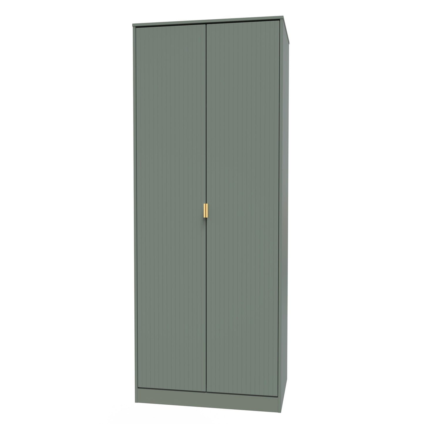 Linear Tall Wardrobe Not Applicable 2 Doors 1 Shelf 197cm