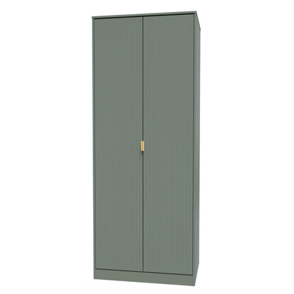 Linear Tall Wardrobe Not Applicable 2 Doors 1 Shelf 197cm