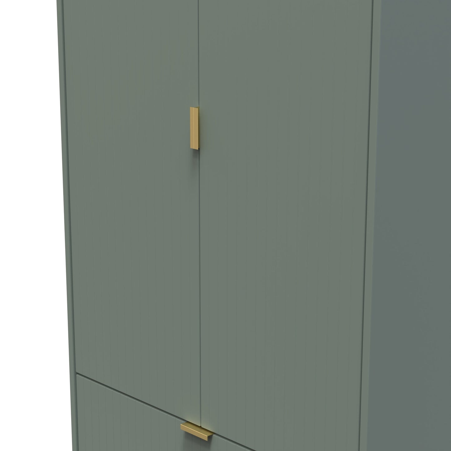 Linear Tall Wardrobe Not Applicable 2 Doors 2 Drawers 197cm
