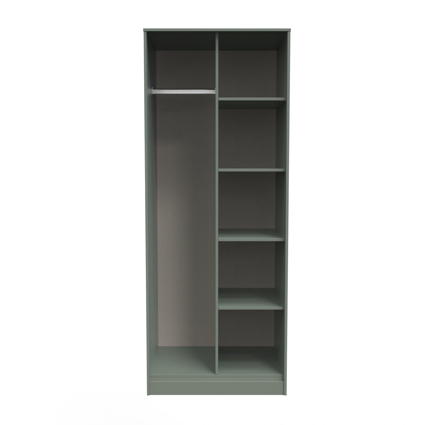 Linear Tall Wardrobe Not Applicable 5 Shelves 197cm