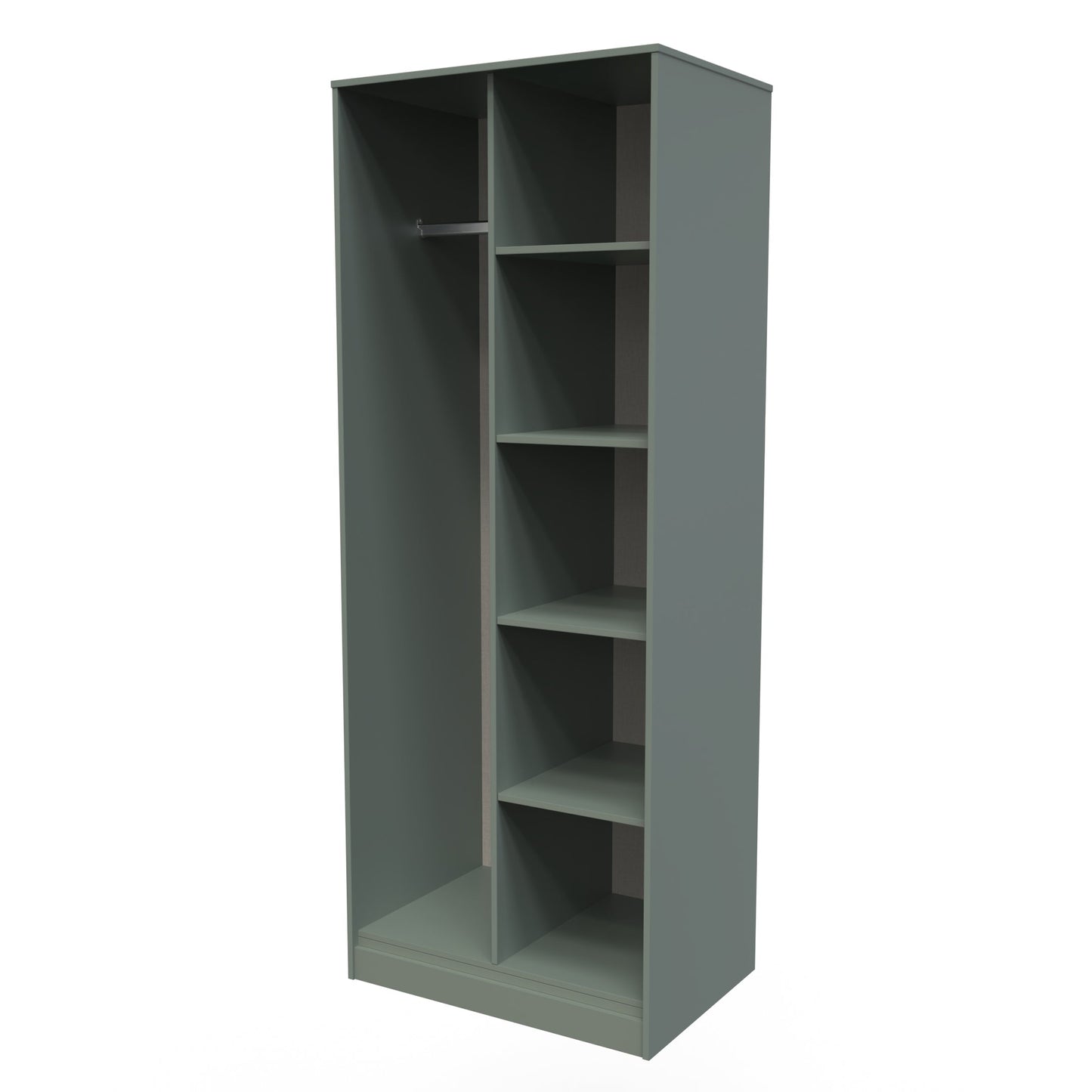 Linear Tall Wardrobe Not Applicable 5 Shelves 197cm