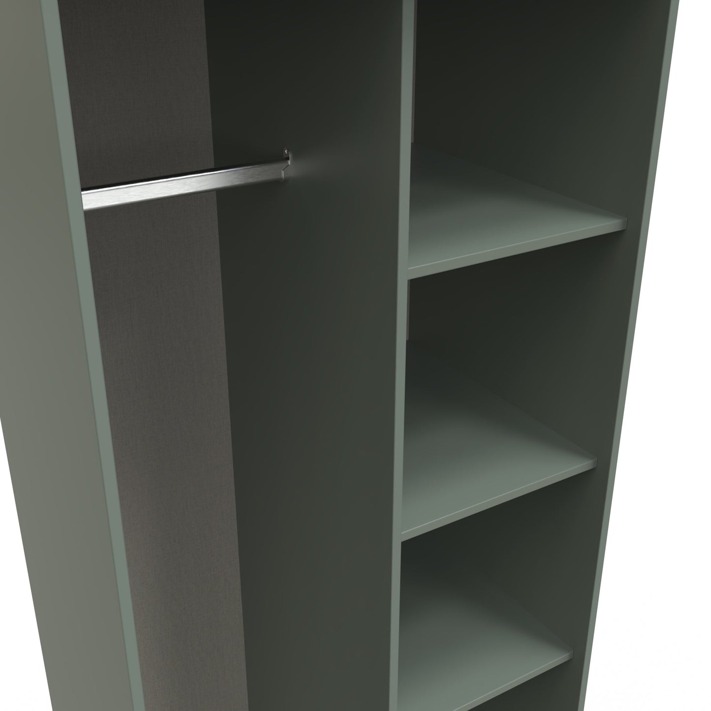 Linear Tall Wardrobe Not Applicable 5 Shelves 197cm