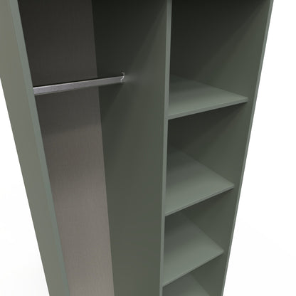 Linear Tall Wardrobe Not Applicable 5 Shelves 197cm