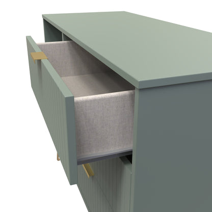 Linear TV Unit Not Applicable 2 Shelves 3 Drawers 97cm