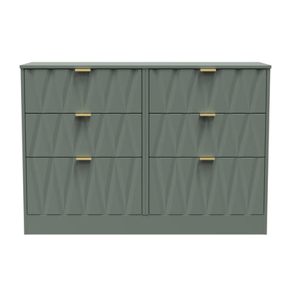 Las Vegas F Large Chest of Drawers Not Applicable 6 Drawers 115cm