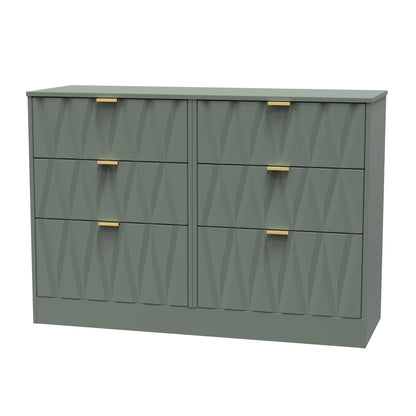 Las Vegas F Large Chest of Drawers Not Applicable 6 Drawers 115cm