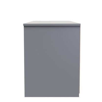 Las Vegas F Large Chest of Drawers Grey 4 Drawers 40cm