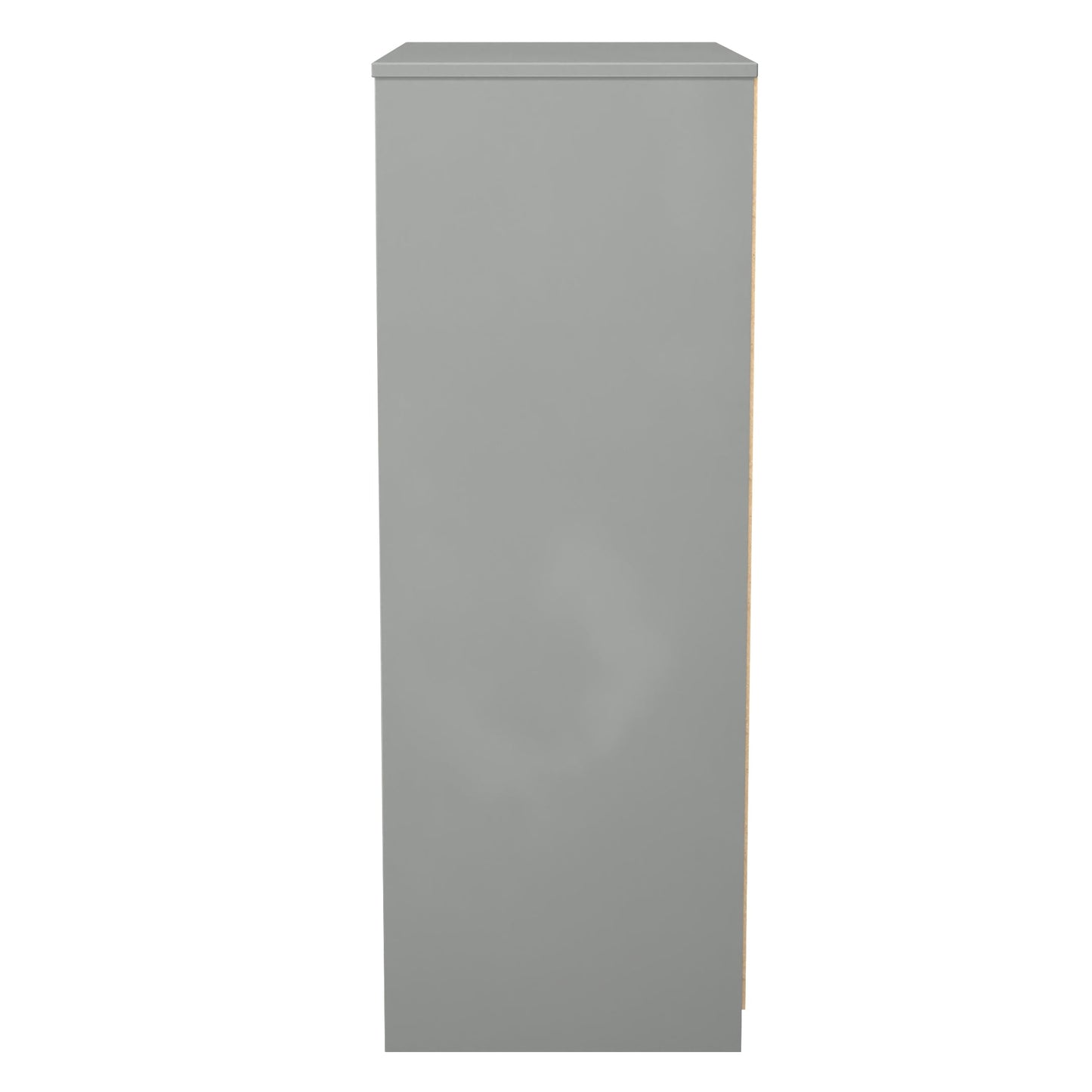 Las Vegas F Tall Chest of Drawers Grey 4 Drawers 107cm